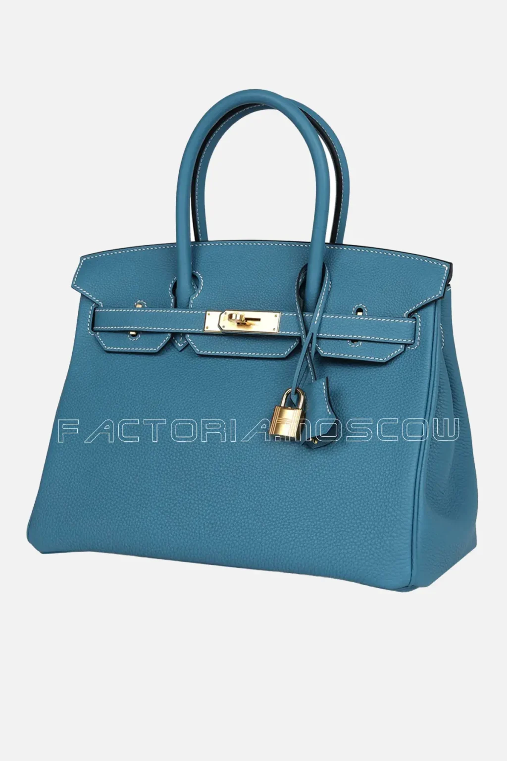 Hermès Birkin 30 Blue Jean Togo GHW