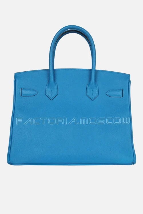 Hermès Birkin 30 Bleu Zanzibar Epsom GHW