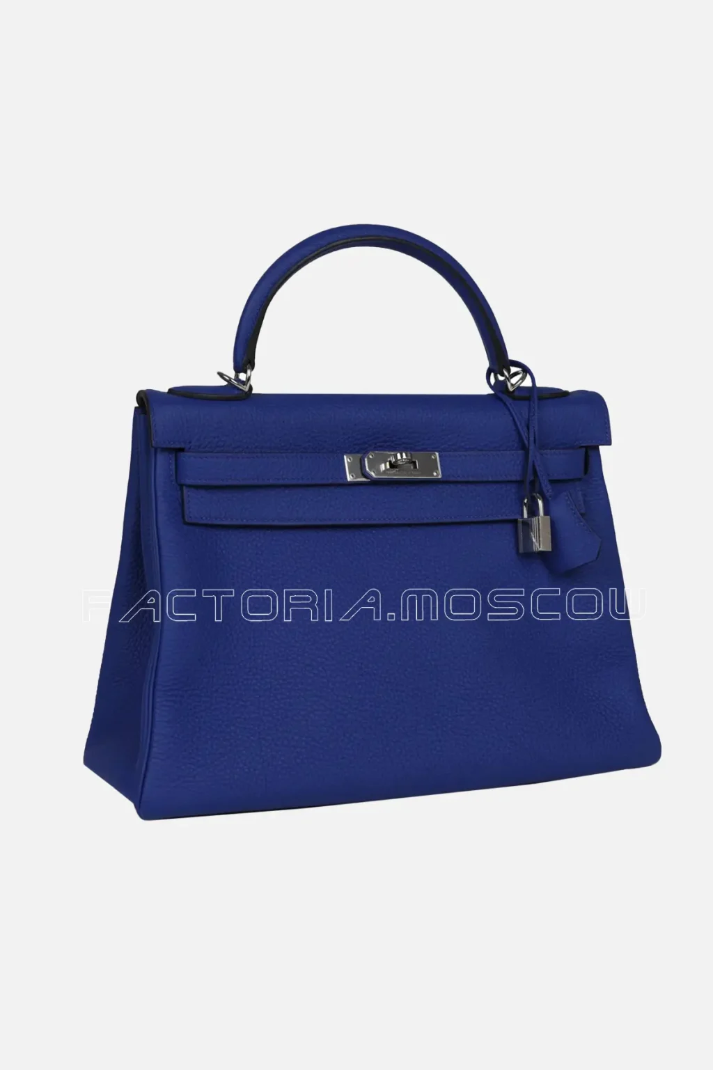 Hermès Kelly Retourne 32 Bleu France Togo PHW