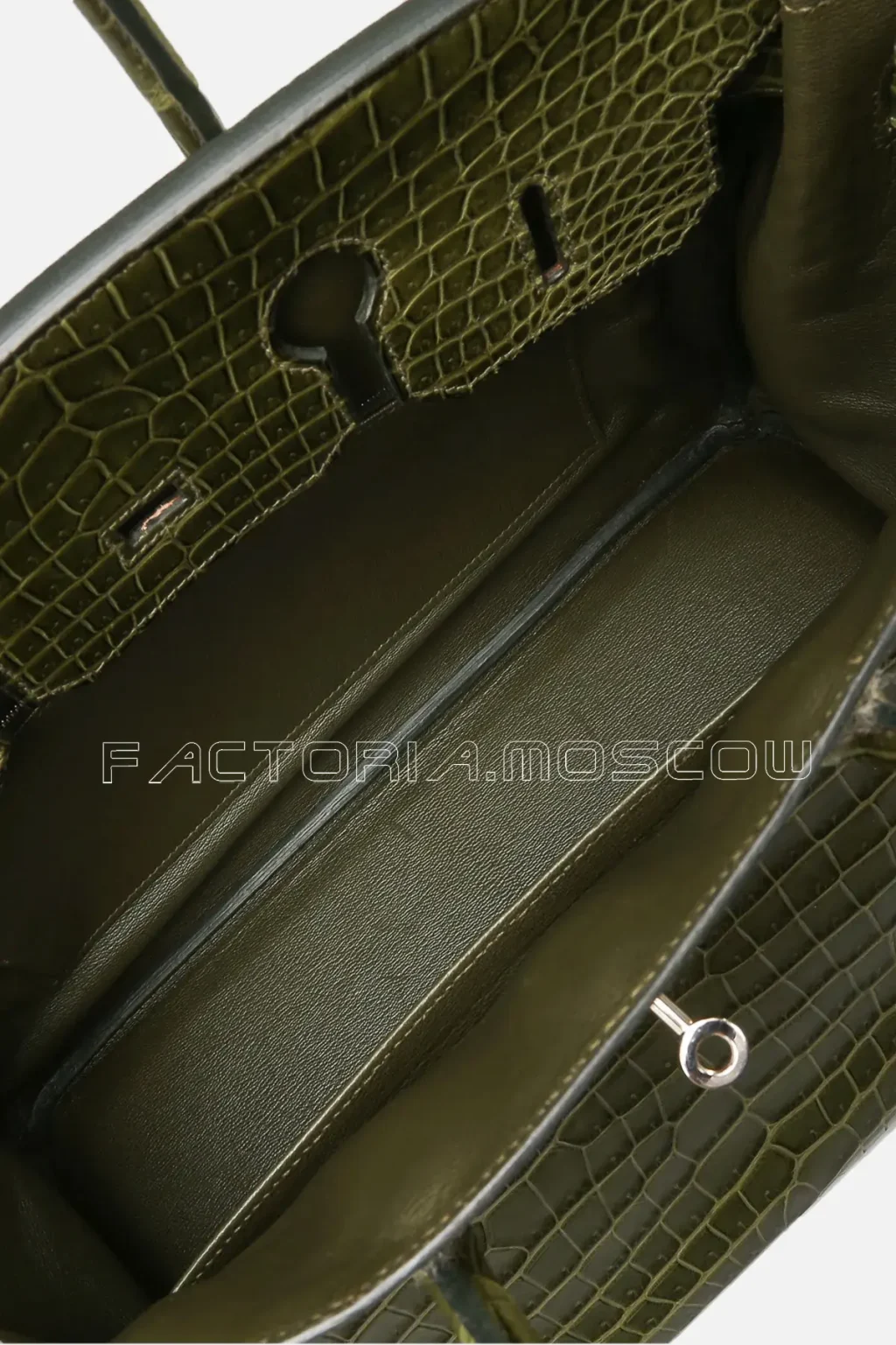 Hermes Birkin 35 Vert Veronese Porosus PHW