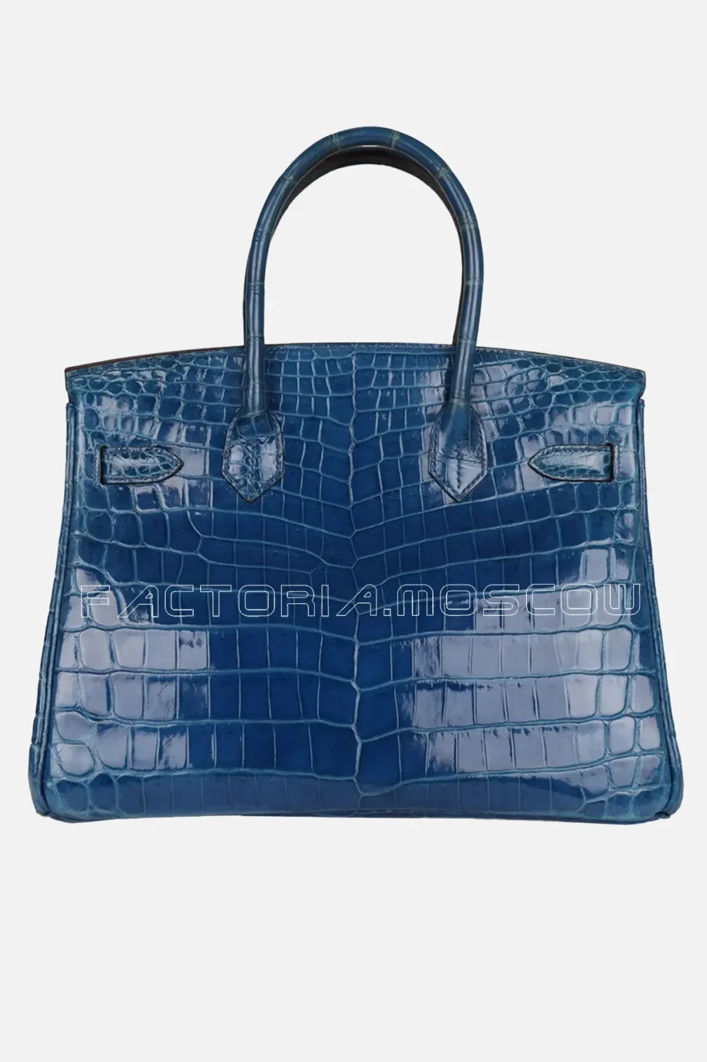 Hermès Birkin 30 Mykonos Shiny Niloticus Crocodile PHW