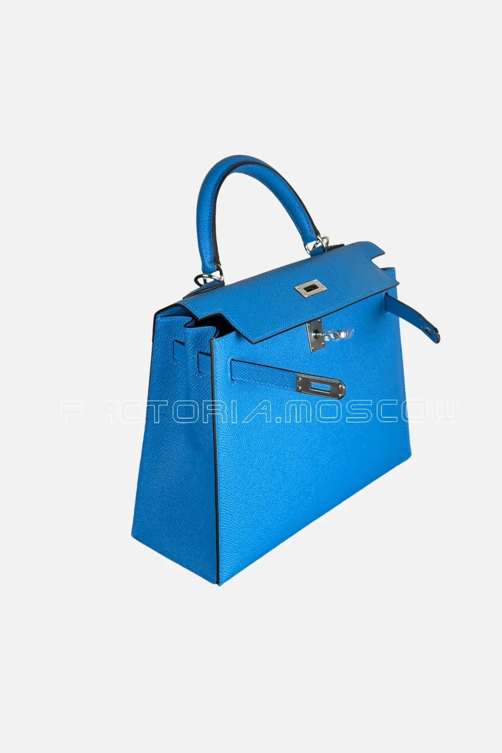 Hermes Kelly Sellier 25 Epsom Colour Blue France PHW