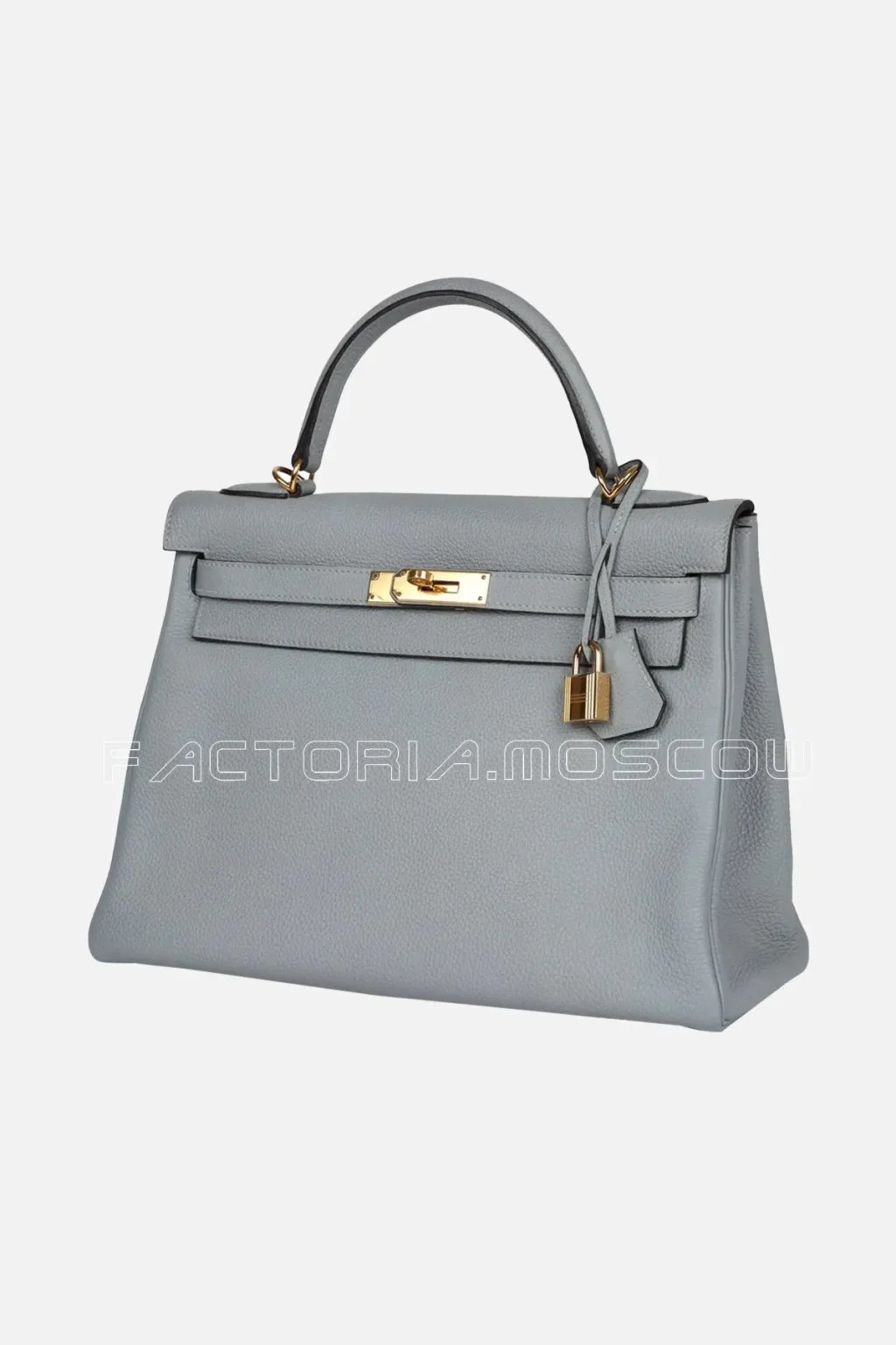 Hermès Kelly Retourne 32 Bleu Glacier Togo GHW