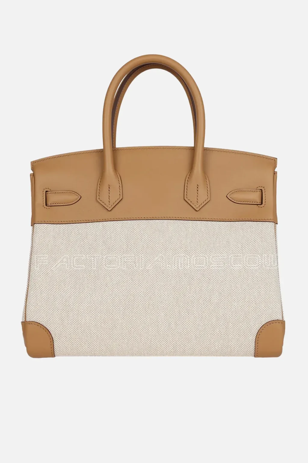 Hermès Birkin 30 Biscuit Swift and Ecru Toile PHW