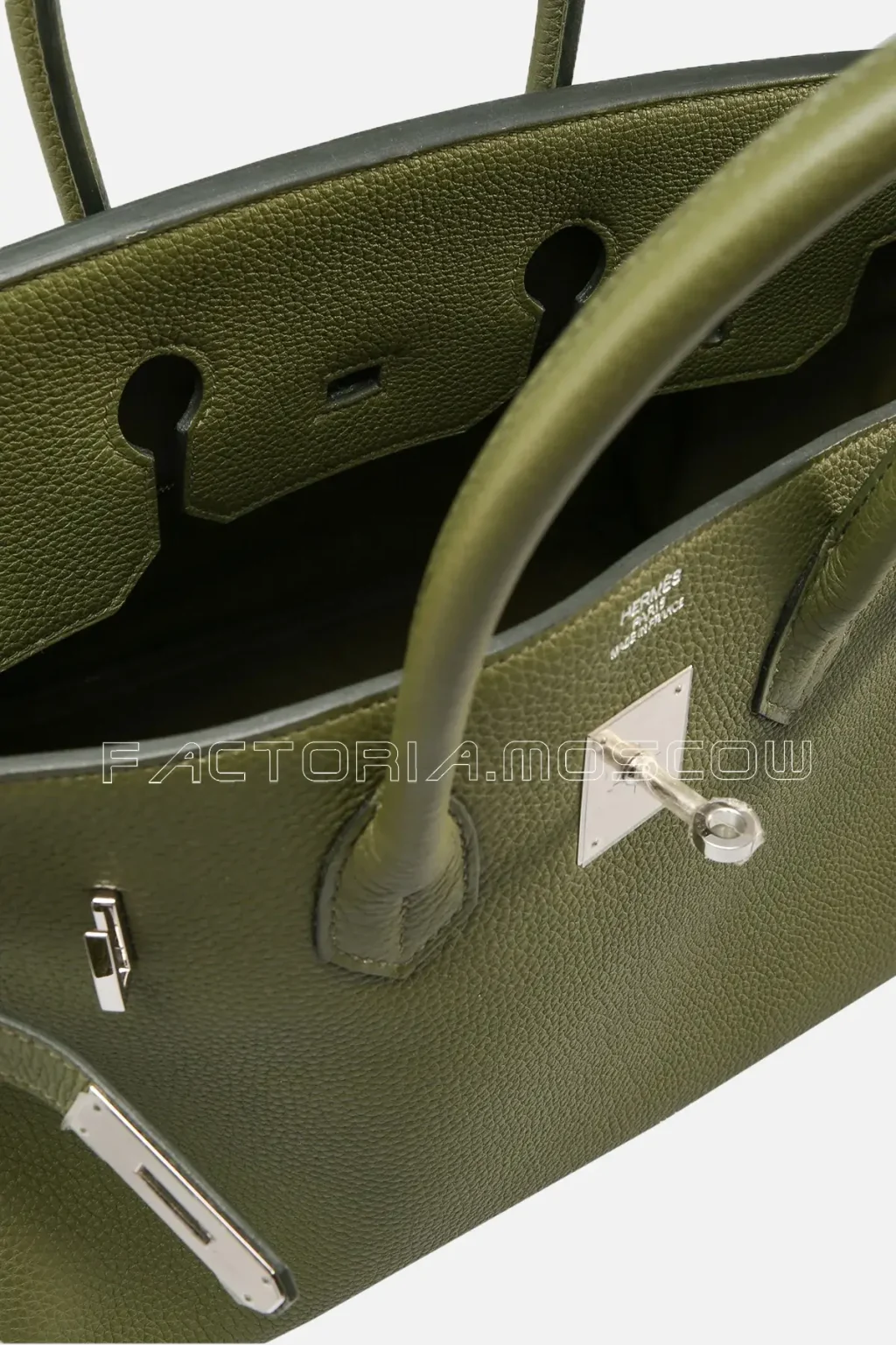 Hermes Birkin 35 Vert Canopee Taurillion Clemence PHW