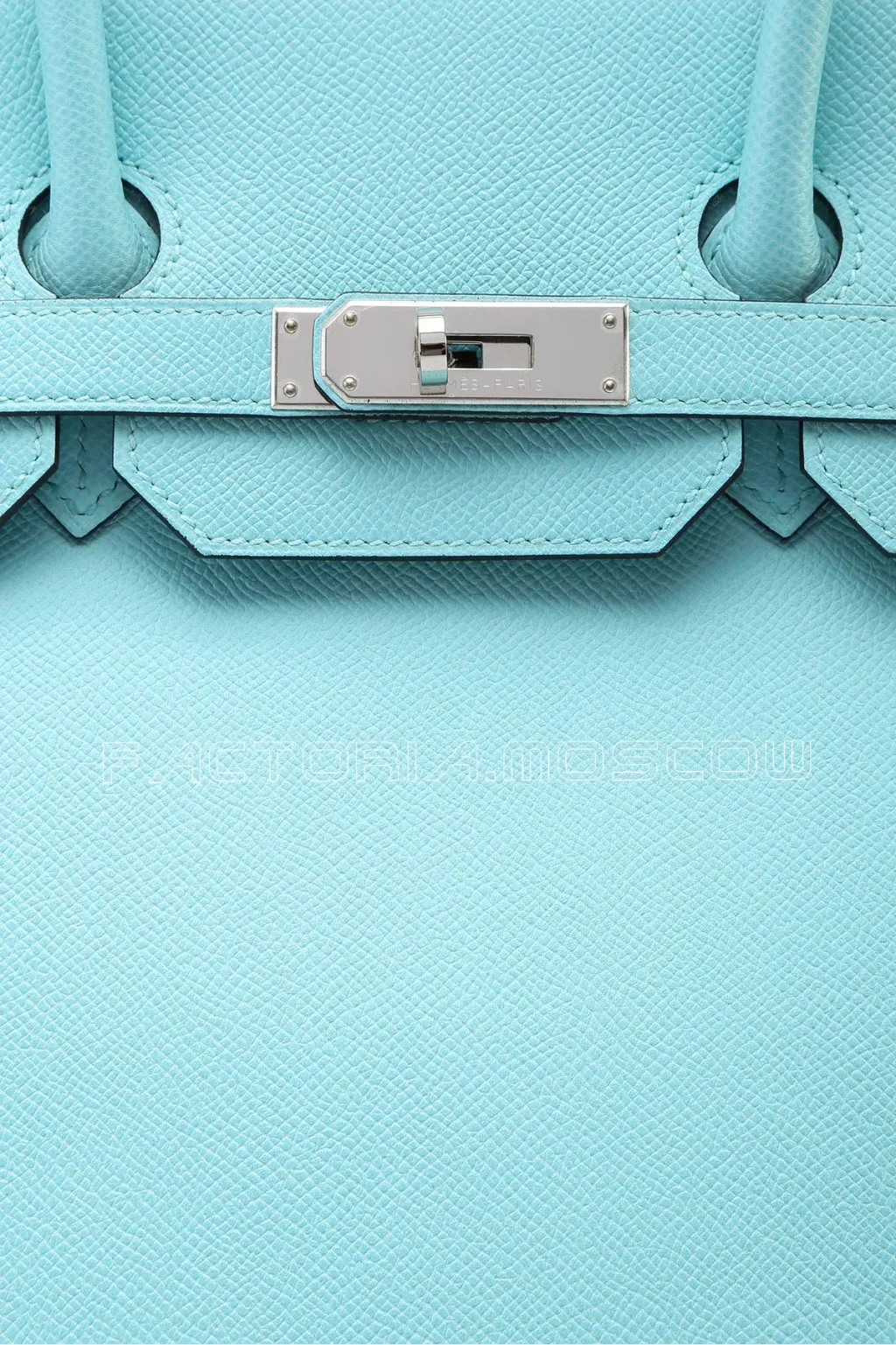 Hermes Birkin 35 Bleu Atoll Epsom PHW