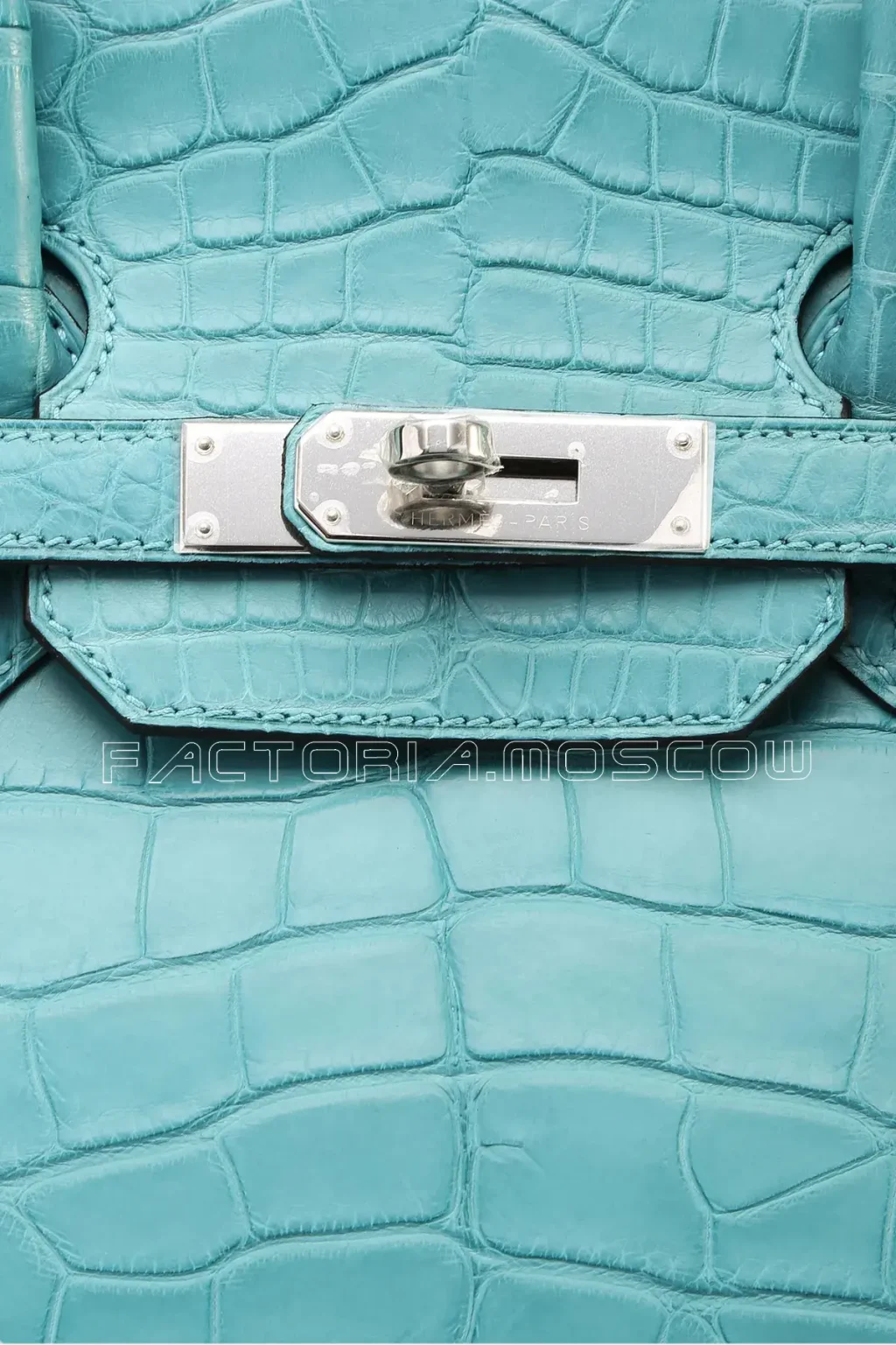 Hermes Birkin 35 Matte Bleu Saint-Cyr Alligator PHW