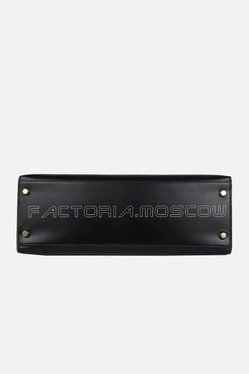 Hermès Kelly Sellier 32 Black Box GHW