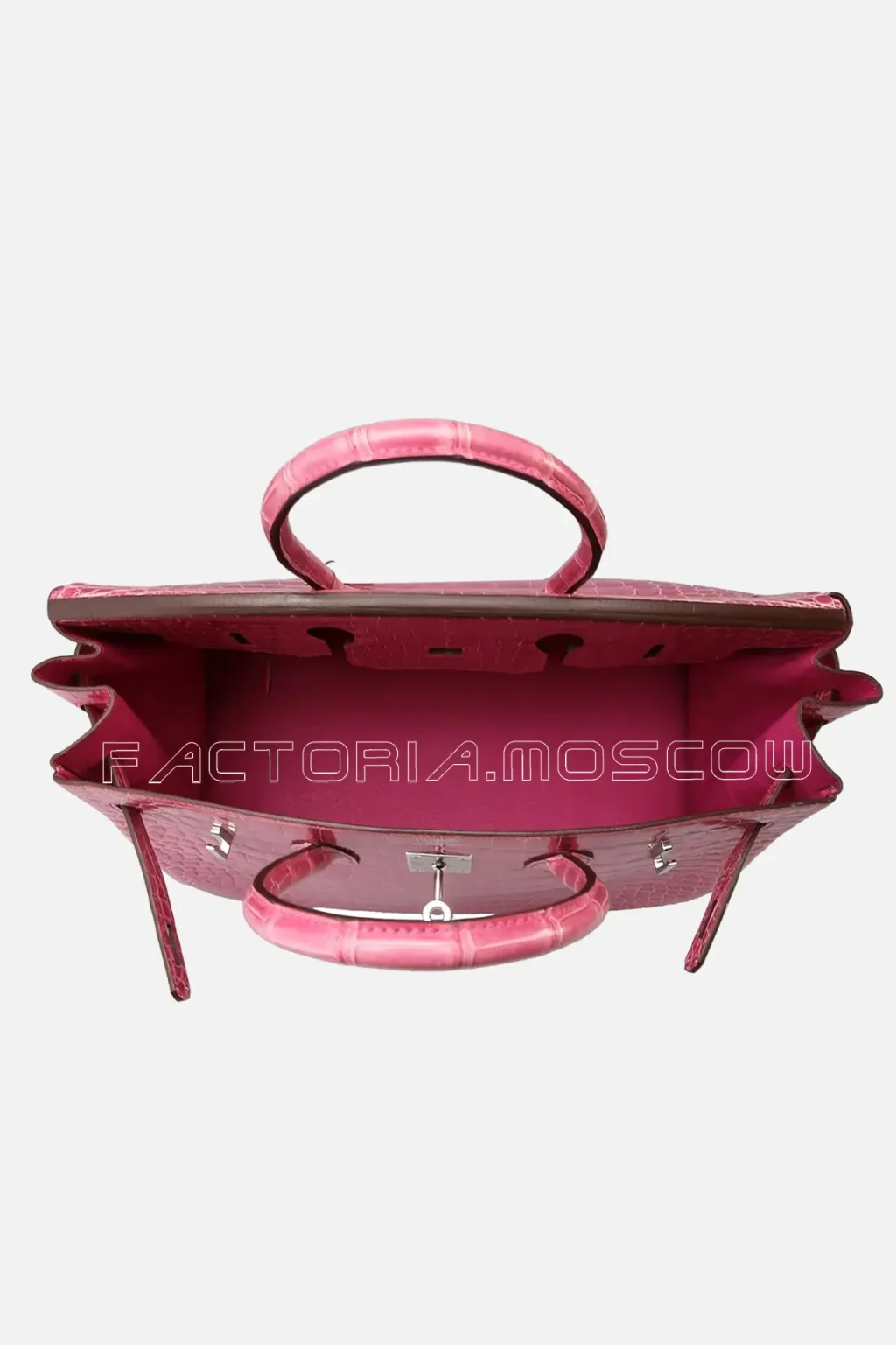Hermes Birkin 35 Shiny Rose Tyrien Porosus PHW