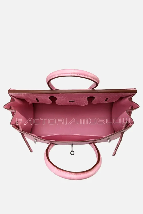 Hermes Birkin 35 Matte Bubblegum Alligator GHW