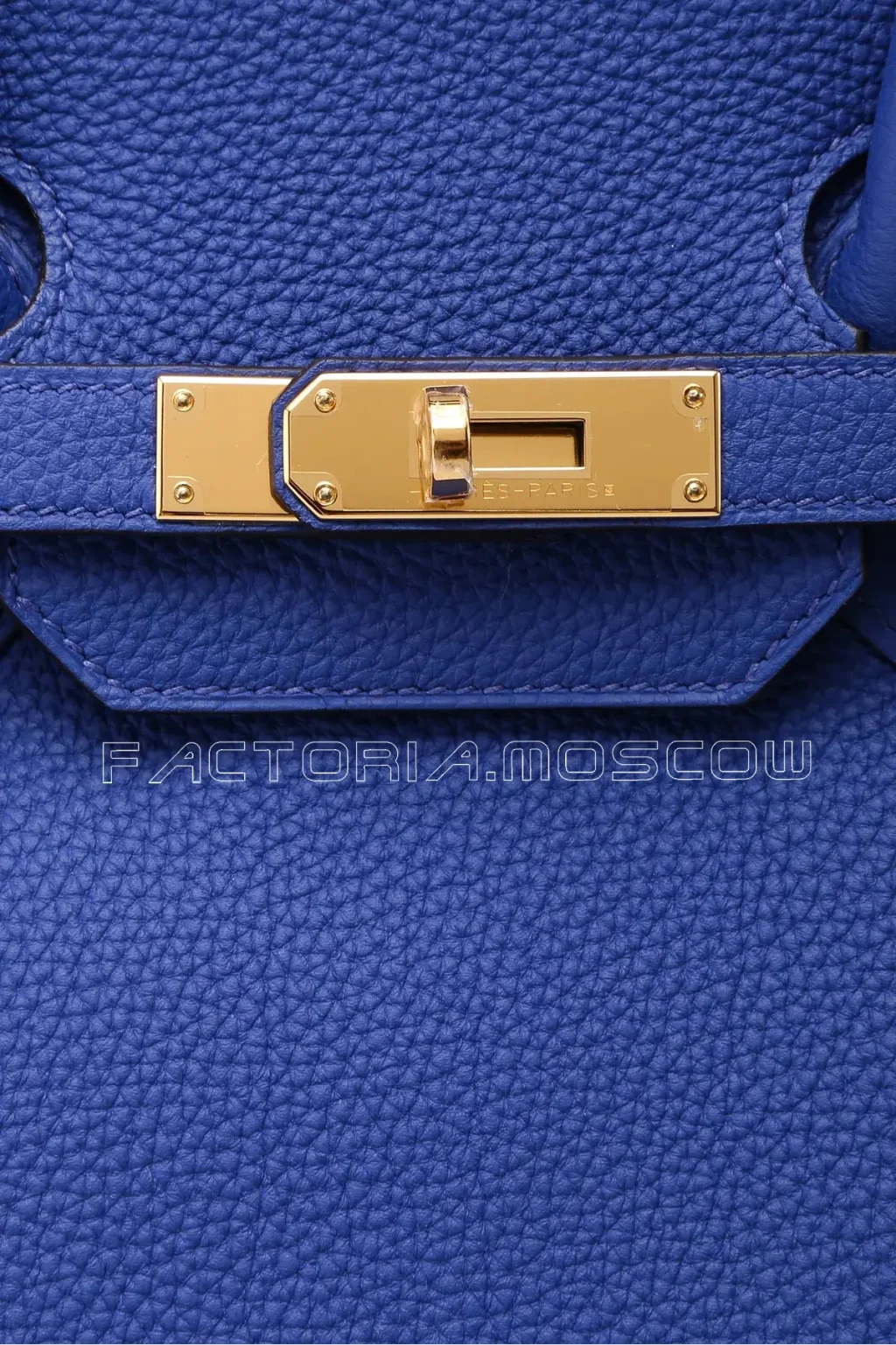 Hermes Birkin 35 Bleu Electrique Togo GHW
