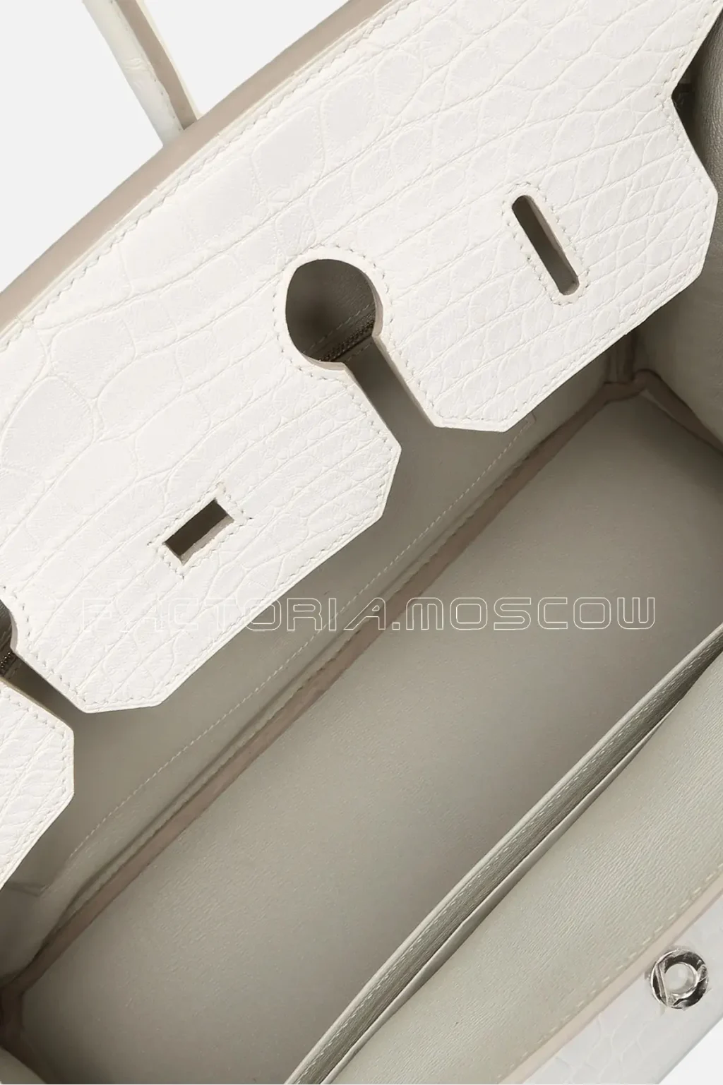 Hermes Birkin 35 Matte Sauge White Alligator PHW