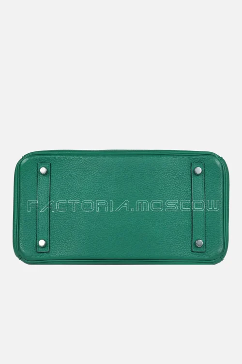 Hermès Birkin 30 Vert Vertigo Clemence PHW