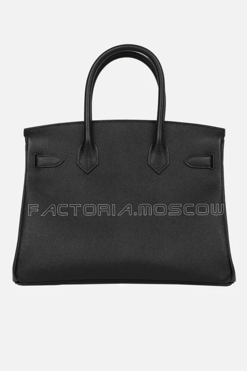 Hermès Birkin 30 Black Epsom PHW