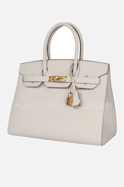 Hermès Birkin Sellier 30 Gris Pale Epsom GHW