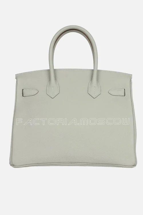 Hermès Birkin 30 Gris Perle Togo PHW
