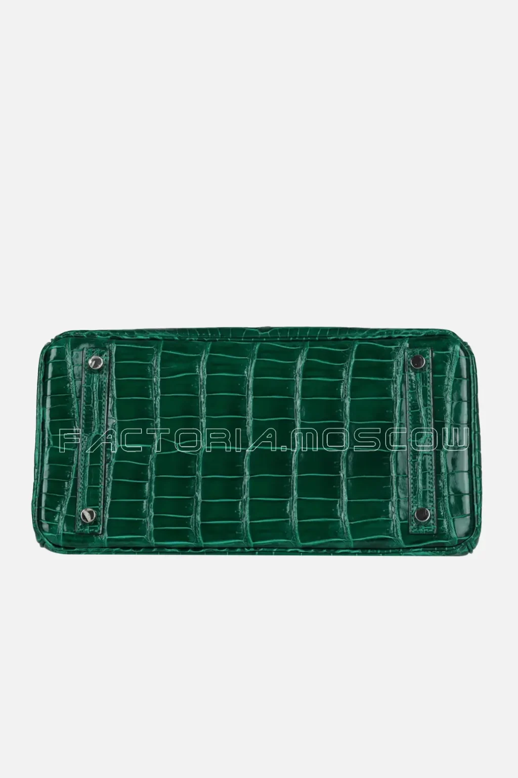 Hermès Birkin 30 Emerald Shiny Niloticus Crocodile PHW