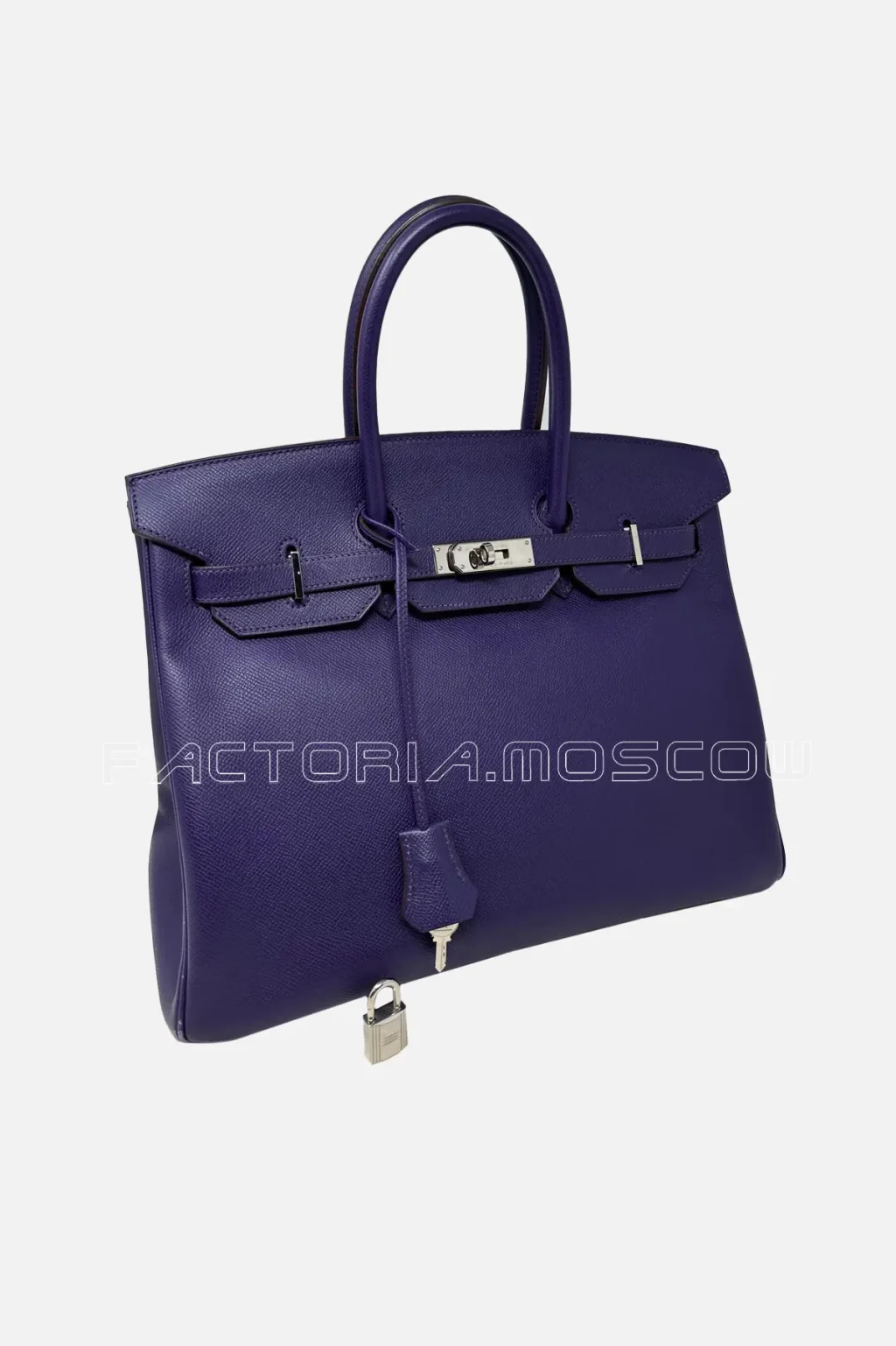 Hermes Birkin 35 Epsom Colour Purple Crocus PHW