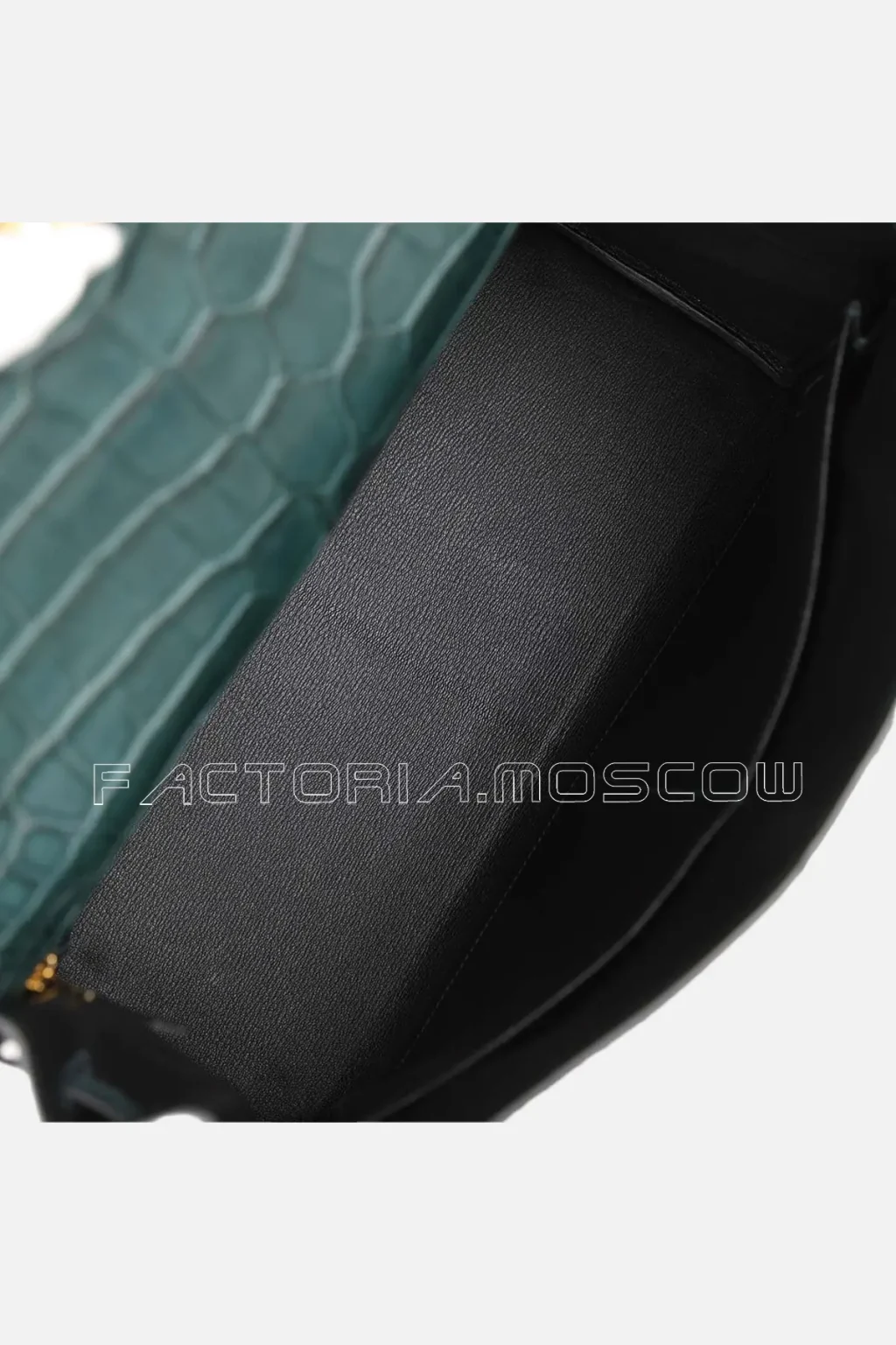 Hermès Special Order (HSS) Kelly Retourne 35 Matte Alligator Colour Vert Fonce Brushed GHW