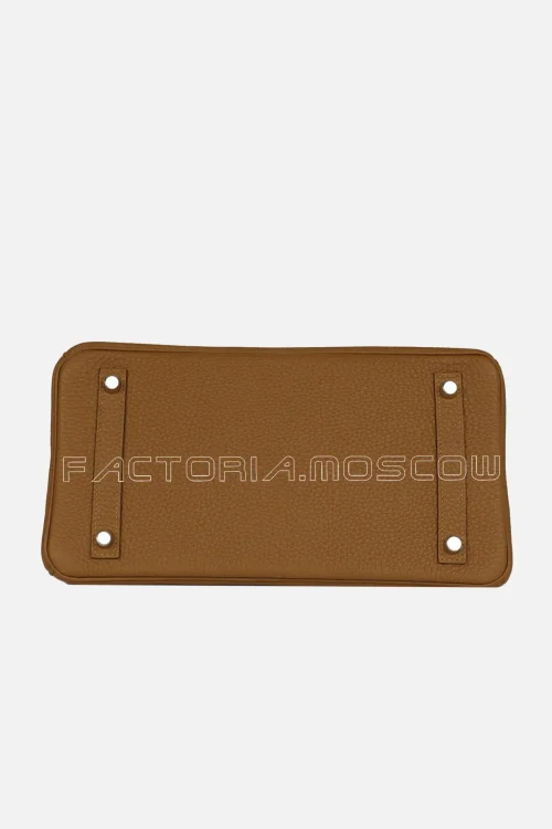 Hermès Birkin 30 Bronze D'Or Verso Togo PHW