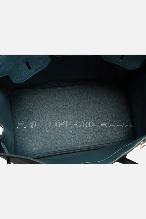 Hermes Birkin 35 Vert Bosphore Togo GHW