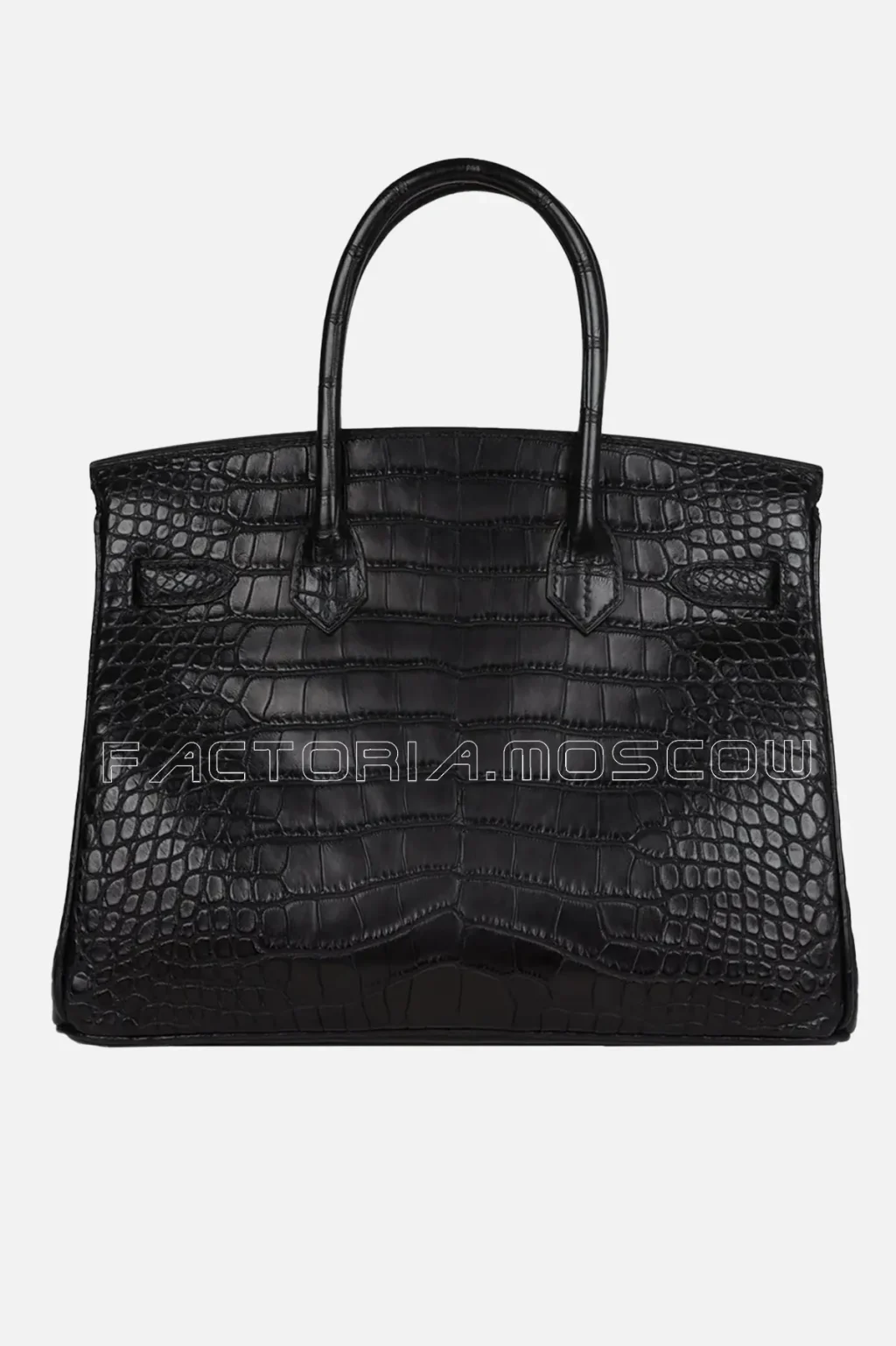 Hermès Birkin 30 Black Matte Alligator GHW