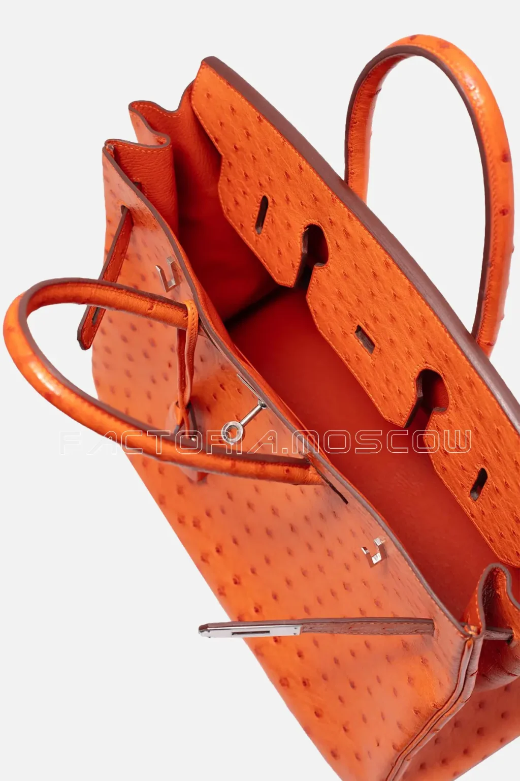 Hermès Birkin 35 Ostrich Colour Orange PHW
