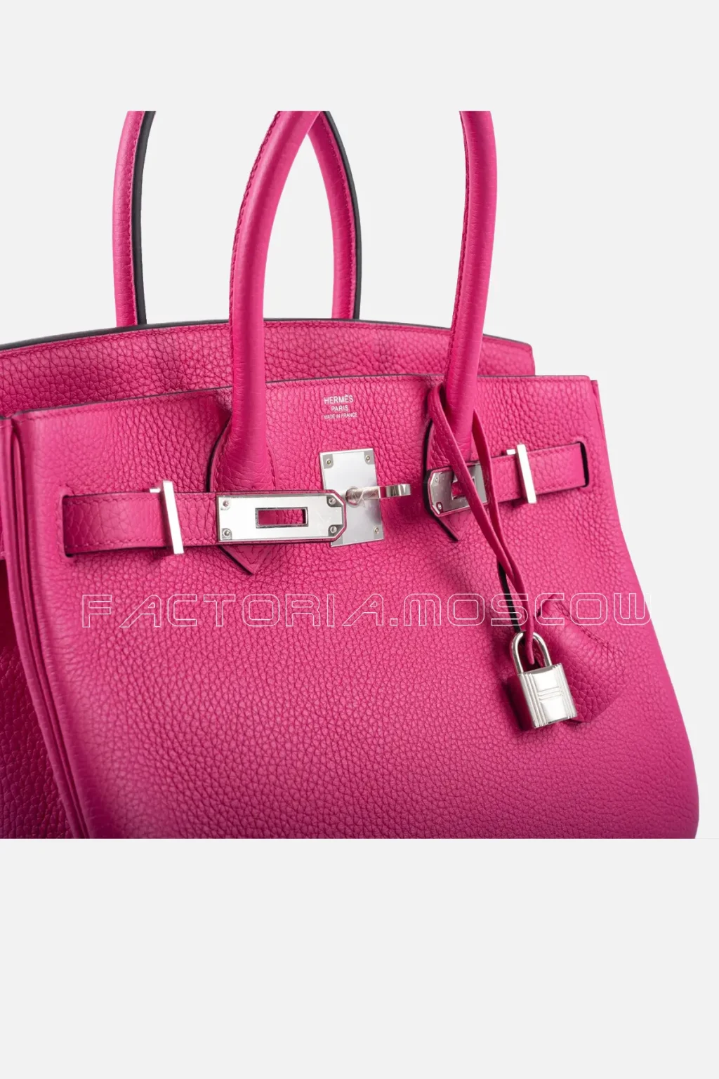 Hermes Birkin 30 Rose Shocking Togo PHW