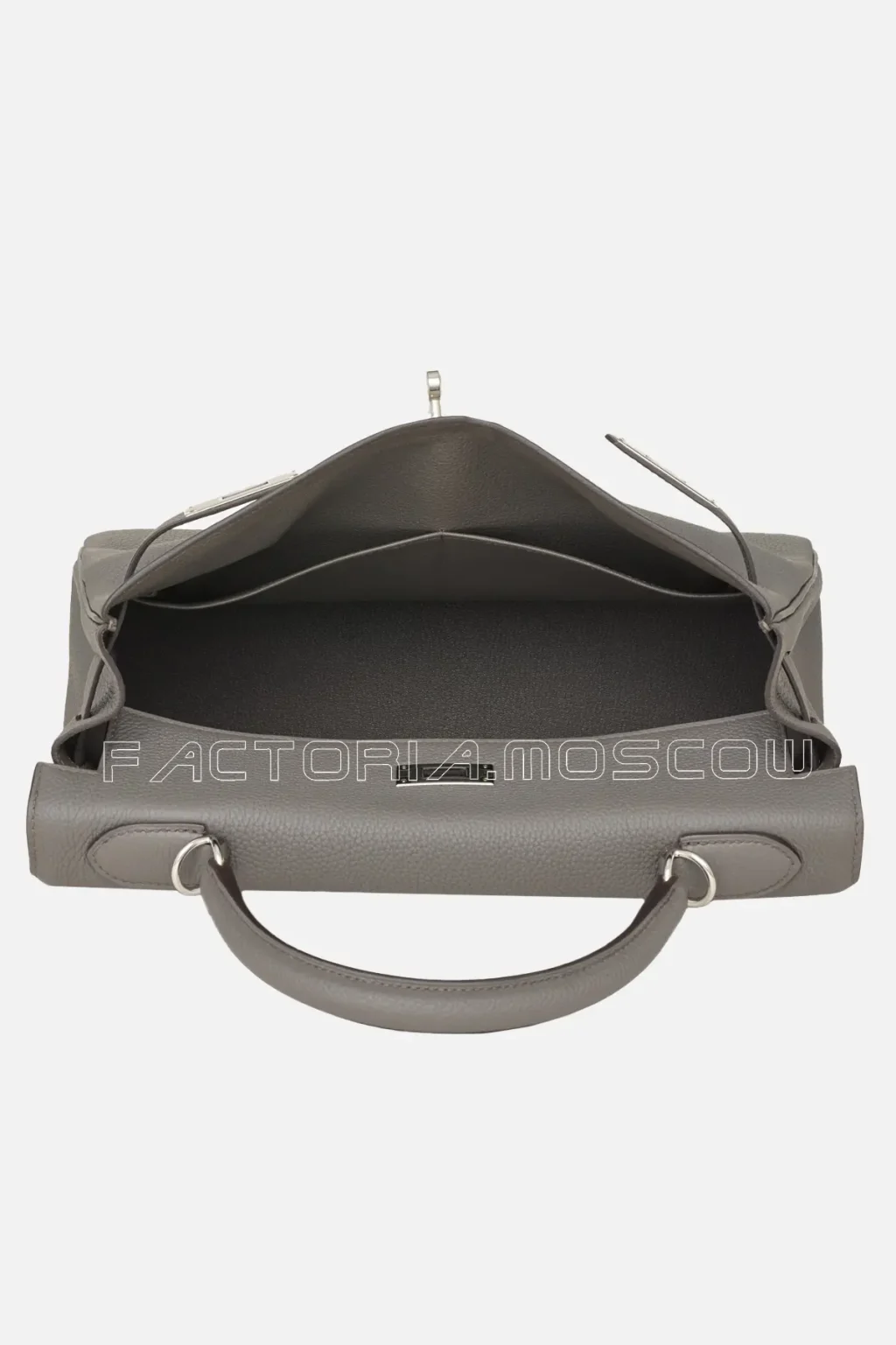 Hermès Kelly Retourne 32 Togo Colour Gris Etain PHW