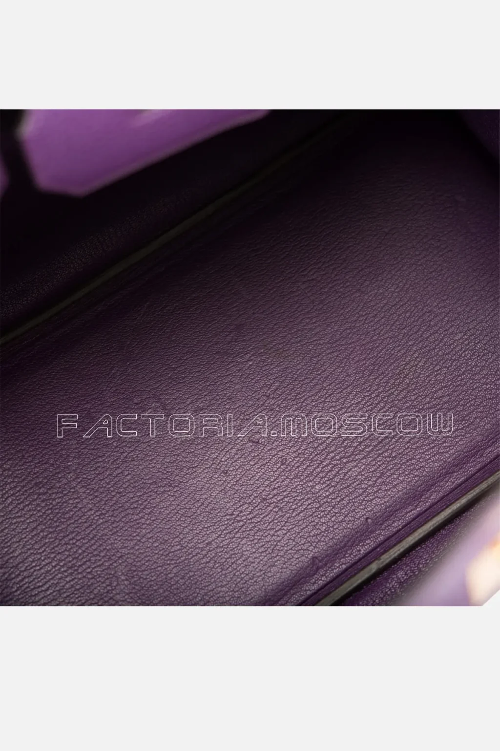 Hermès Birkin 35 Clemence Colour Ultraviolet GHW