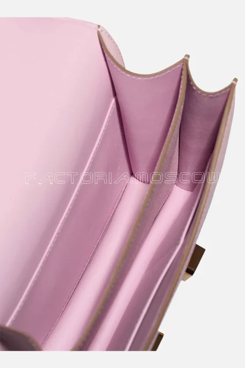 Hermès Constance 18 Chèvre Mysore Mauve Pâle GHW