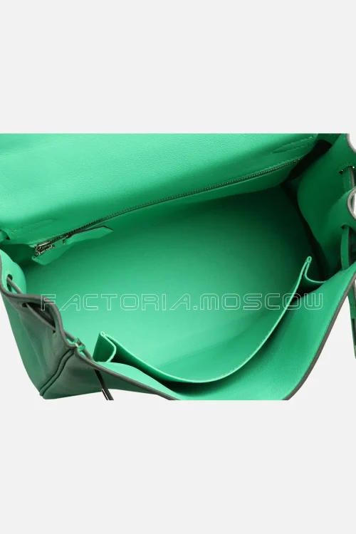 Hermès Kelly Retourne 25 Swift Colour Vert Comics PHW