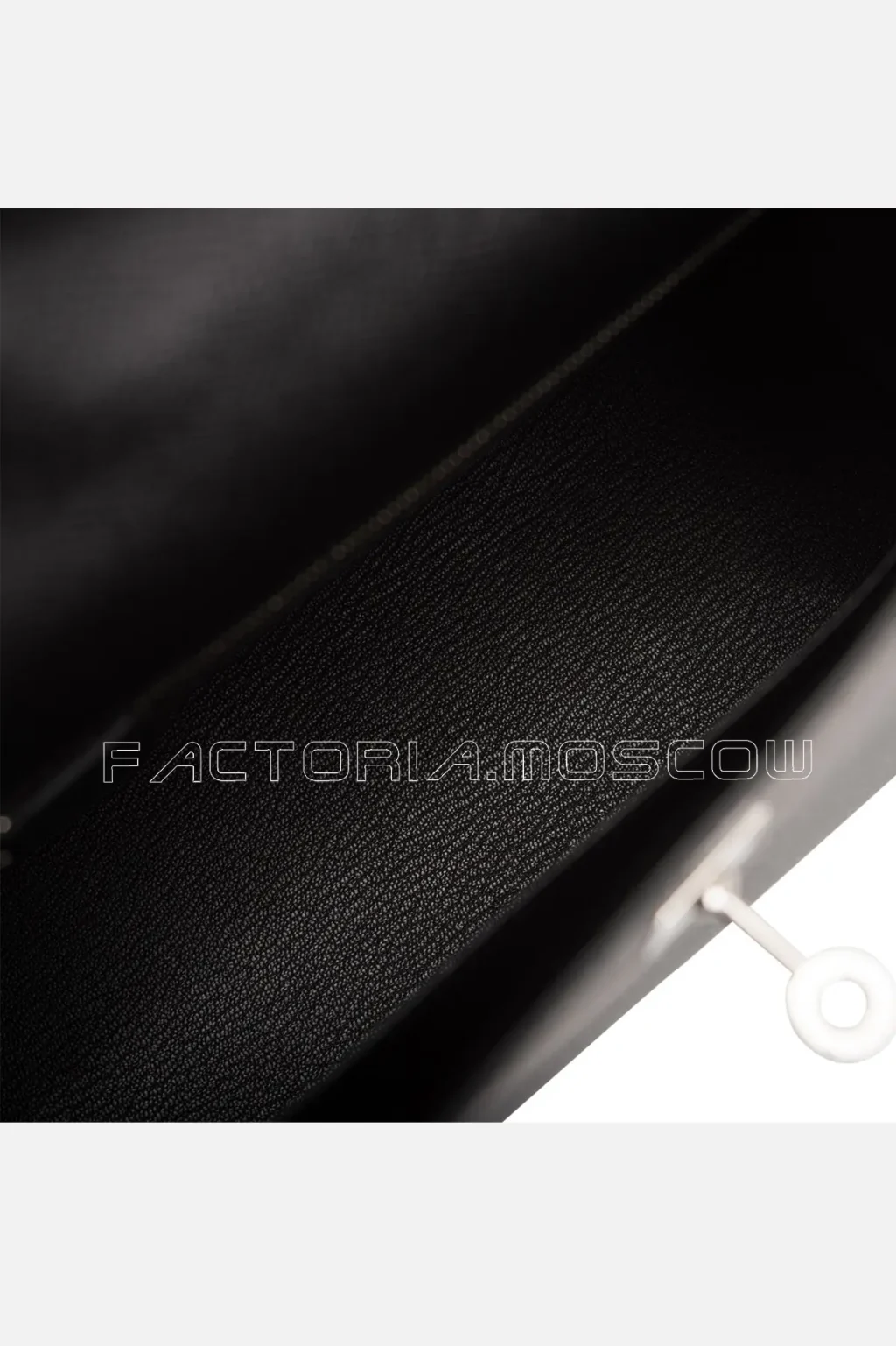 Hermès Kelly Sellier 25 Epsom Leather Colour Black PHW