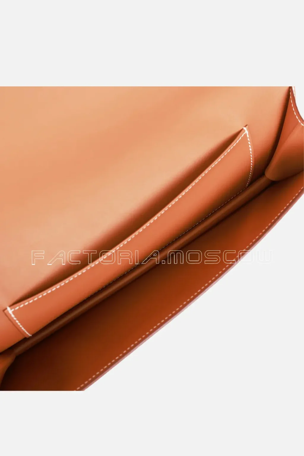 Hermès Shadow Kelly Cut Gold Swift Calfskin