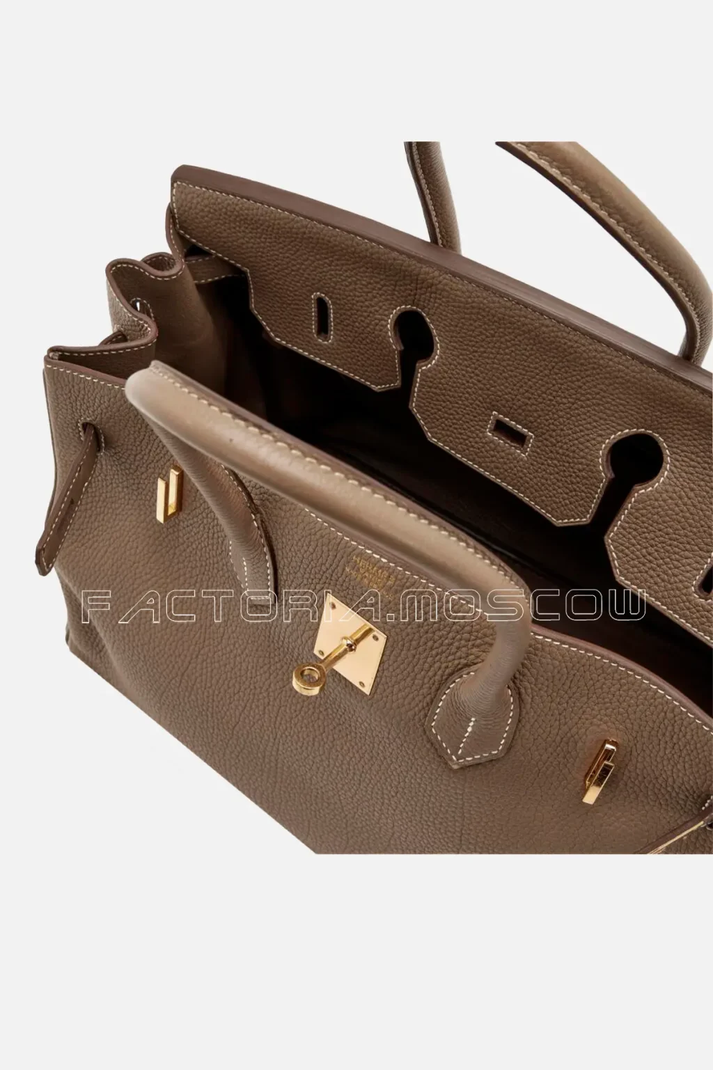 Hermès Birkin 35 Clemence Colour Etoupe GHW