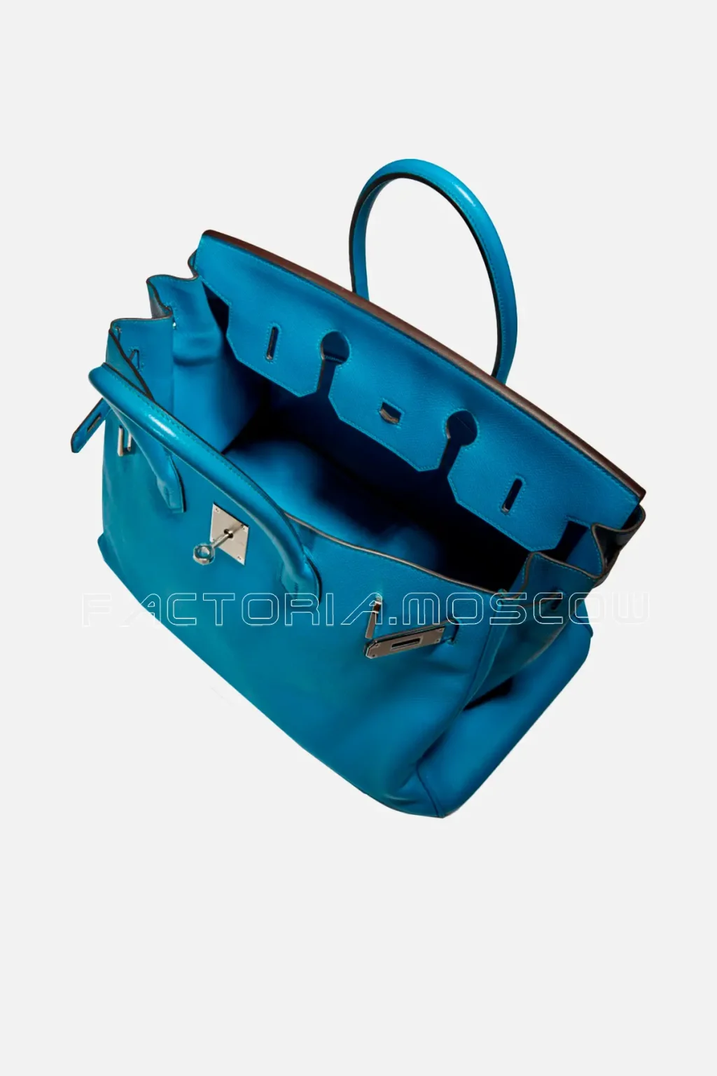 Hermès Birkin 35 Epsom Colour Bleu Hydra PHW