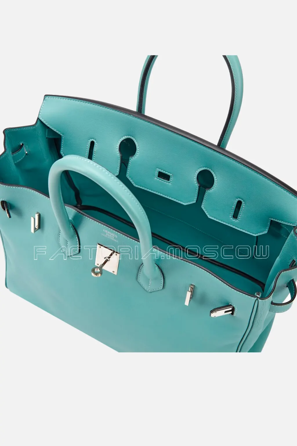 Hermès Birkin 35 Swift Colour Ciel PHW