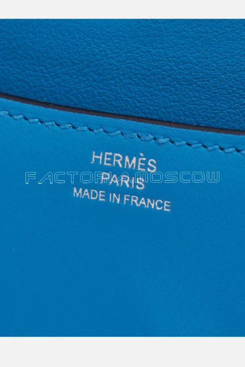 Hermès Constance 18 Swift Blue Frida PHW
