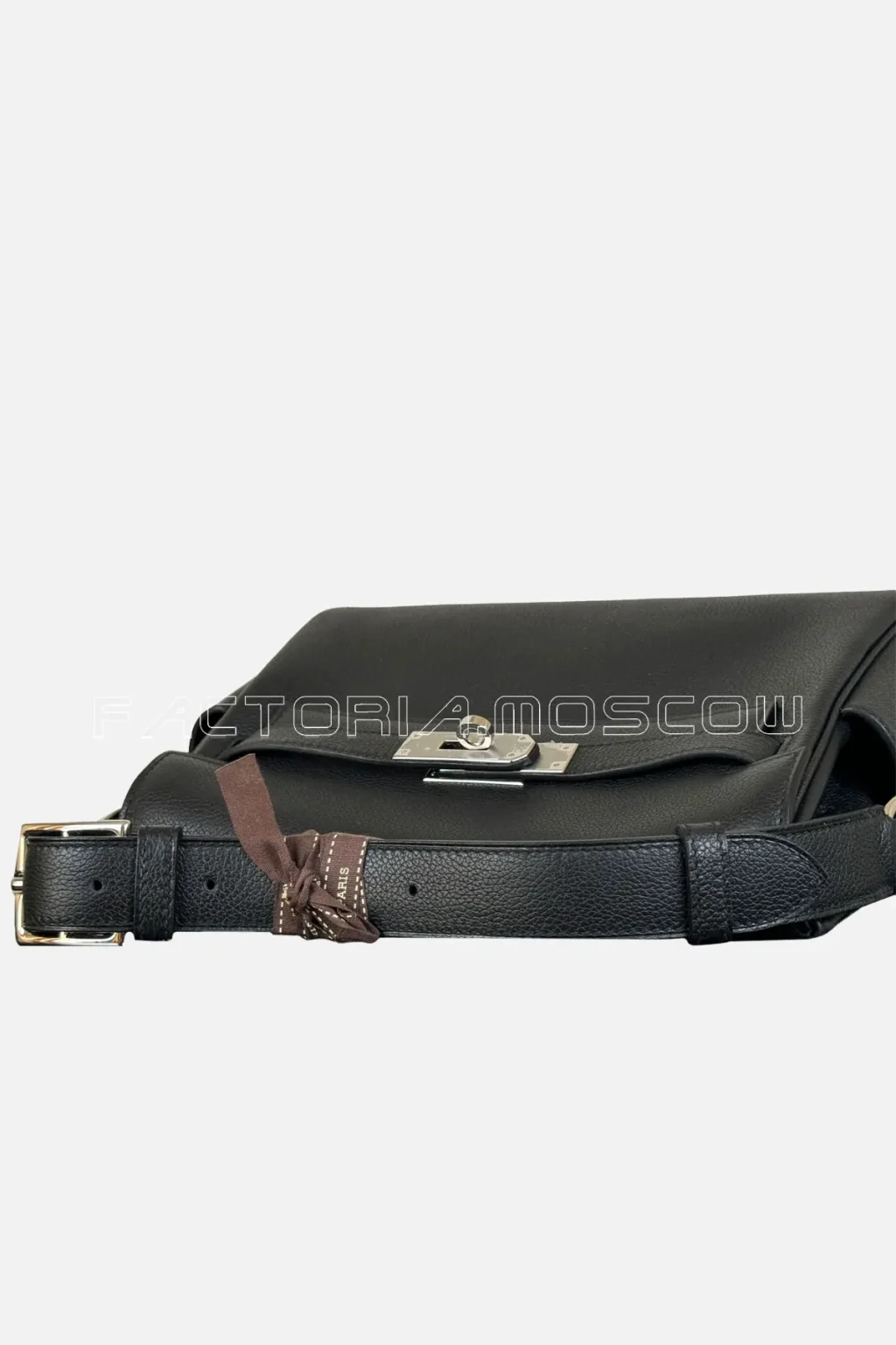 Hermes Kelly Messenger Evercolor Colour Black PHW