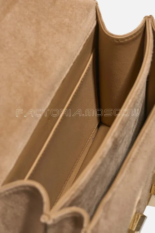 Hermès Constance HSS 18 Doblis Suede Nude GHW