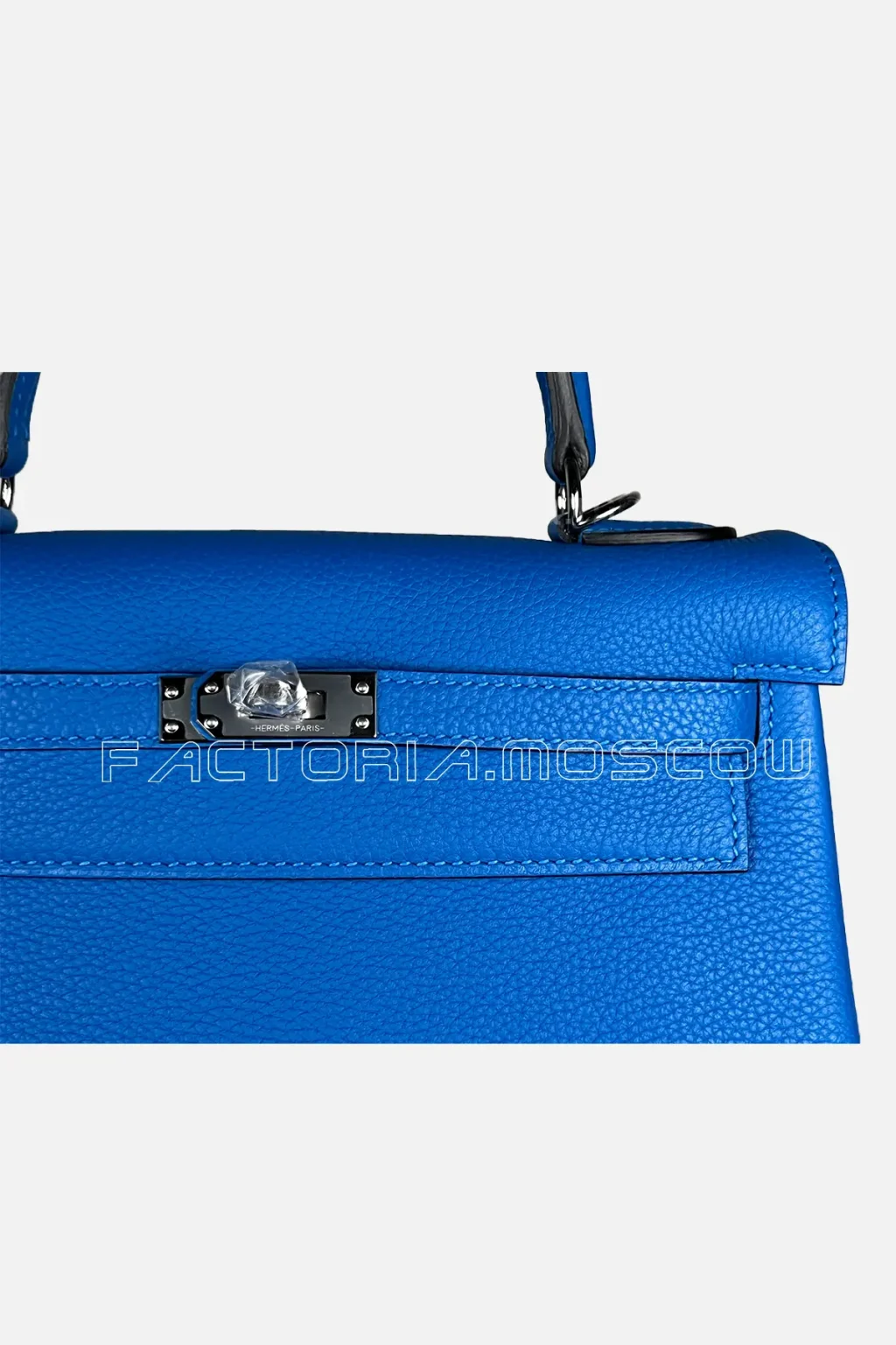 Hermes Kelly Retourne 25 Togo Colour Blue Hydra PHW