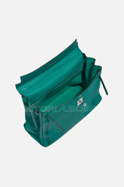 Hermès Kelly Retourne 35 Taurillon Clemence Colour Bleu Paon PHW