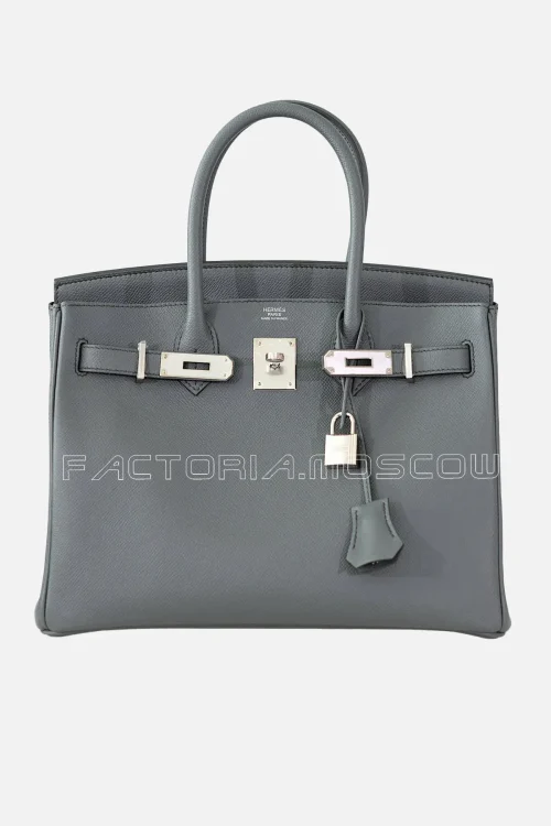 Hermes Birkin 30 Vert Amande Epsom PHW