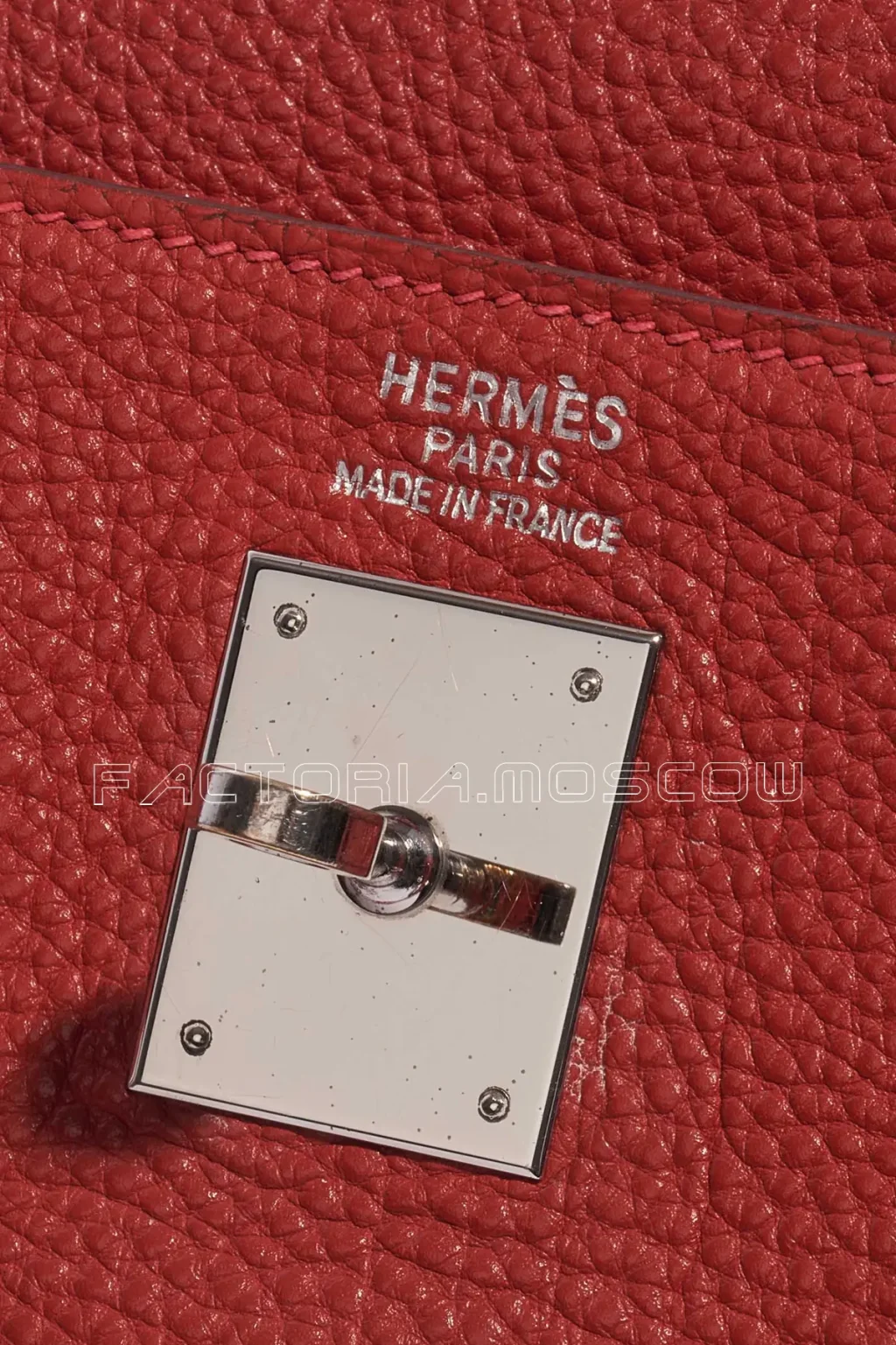 Hermès Kelly Retourne 35 Clemence Colour Rouge Piment PHW