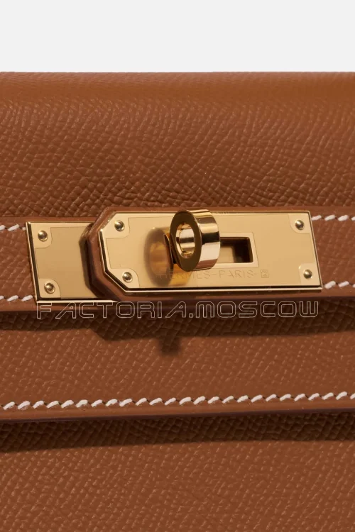 Hermès Kelly Sellier 35 Epsom Colour GHW