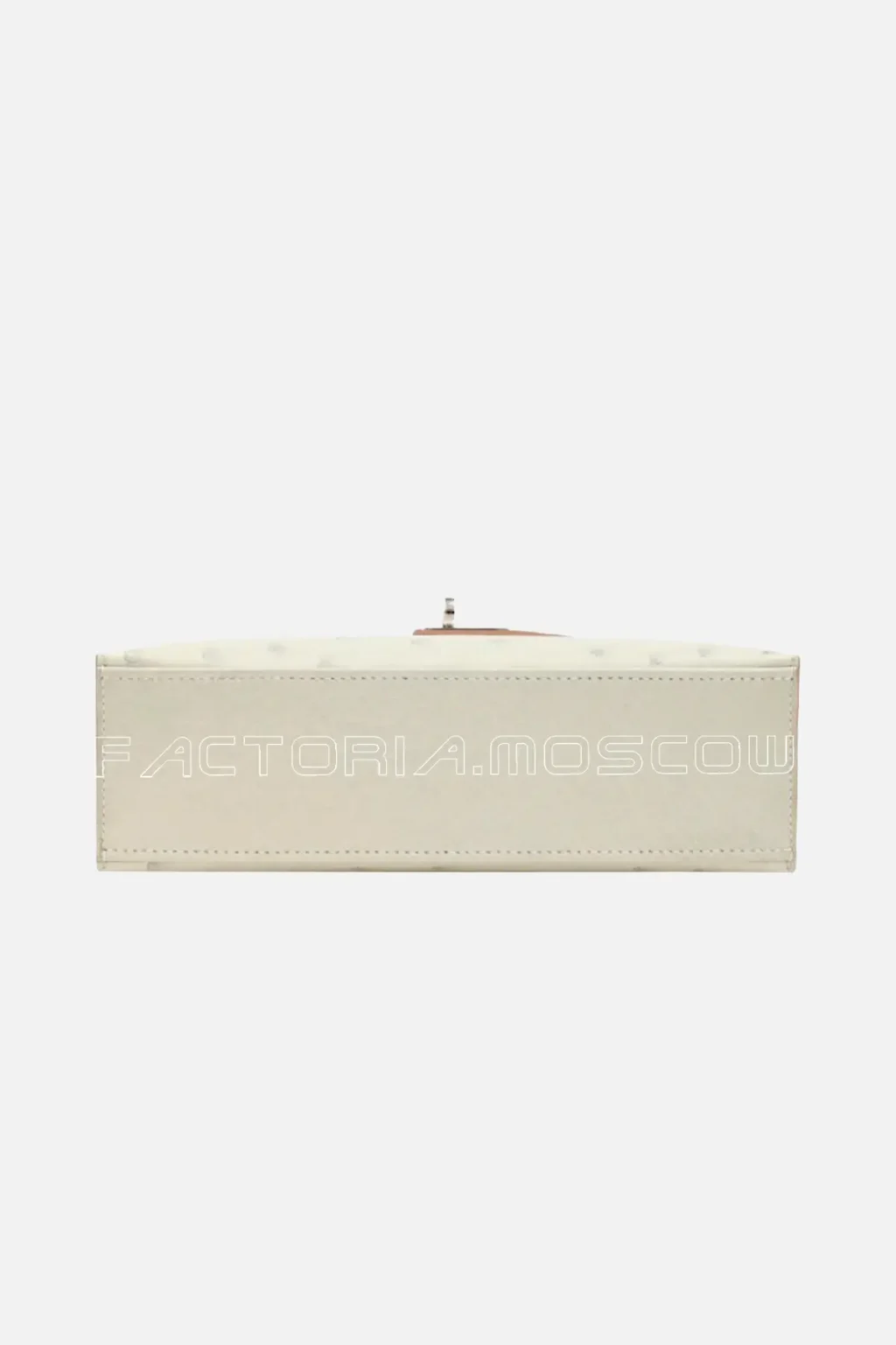 Hermès Kelly Pochette Gris Perle Ostrich PHW