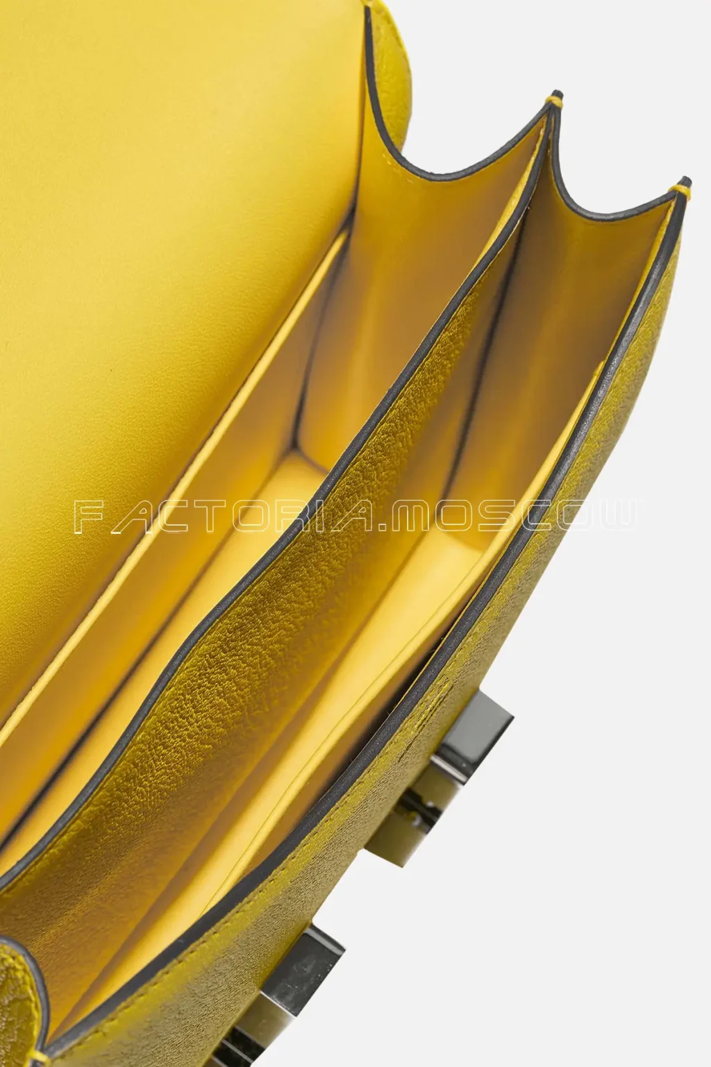 Hermès Constance 18 Chèvre Mysore Jaune Citron GHW