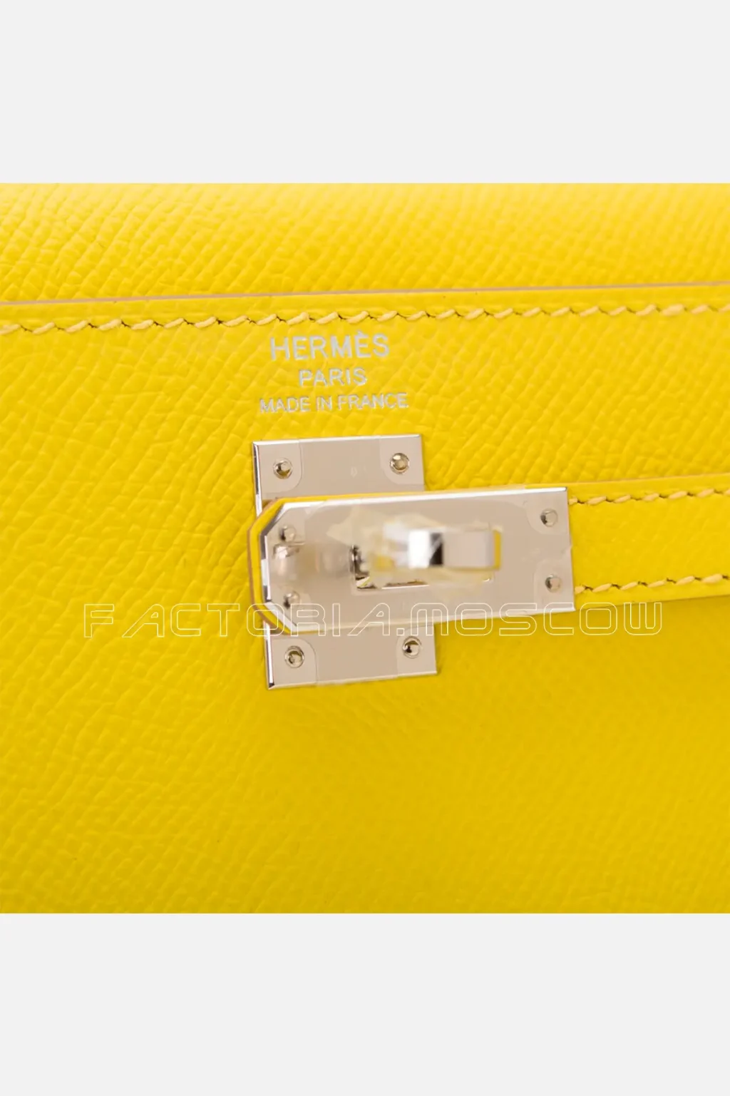 Hermès Kelly Sellier 25 Epsom Leather Colour Lime PHW