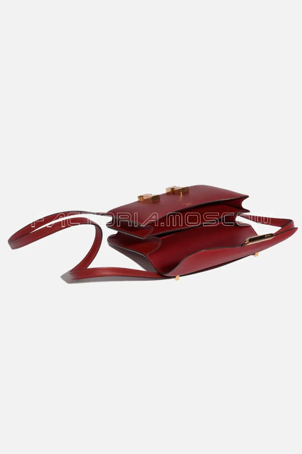 Hermès Constance 18 Epsom Rouge Grenat GHW