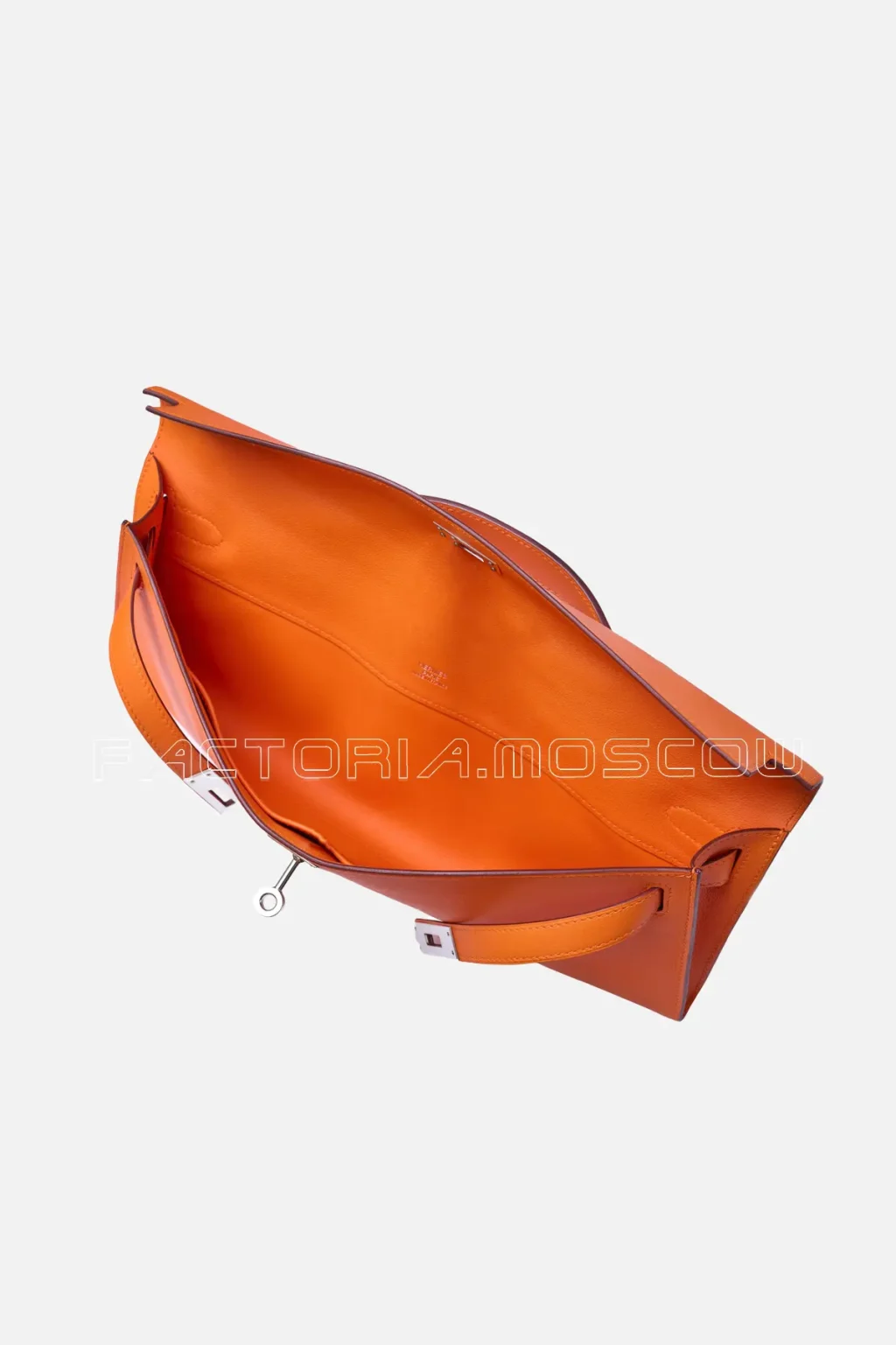 Hermès Kelly Cut Orange Swift PHW